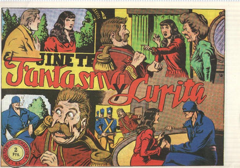 Facsimil: El Jinete Fantasma de Ambros numero 088: El Jinete Fantasma y Lupita