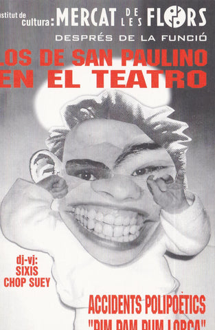 POSTAL B11310: LOS DE SAN PAULINO EN EL TEATRO: MERCAT DE LES FLORS