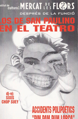 POSTAL B11313: LOS DE SAN PAULINO EN EL TEATRO: MERCAT DE LES FLORS