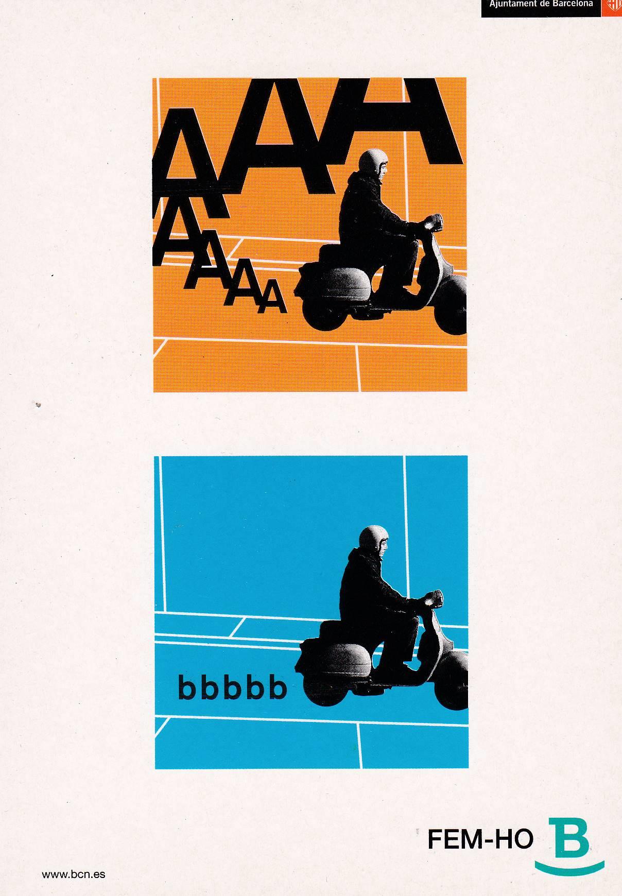 POSTAL B11323: FEM-HO B: CAMPAÑA CIVISMO