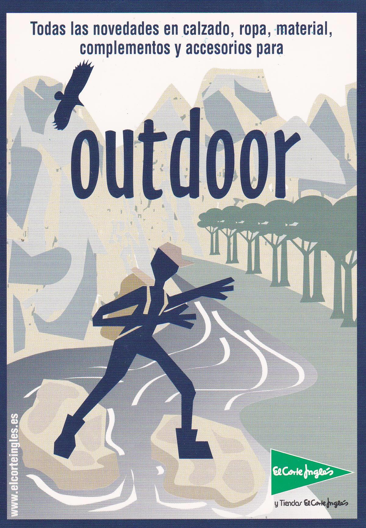 POSTAL B11332: EL CORTE INGLES: OUTDOOR