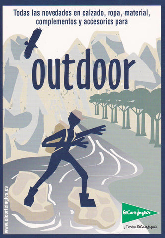 POSTAL B11332: EL CORTE INGLES: OUTDOOR