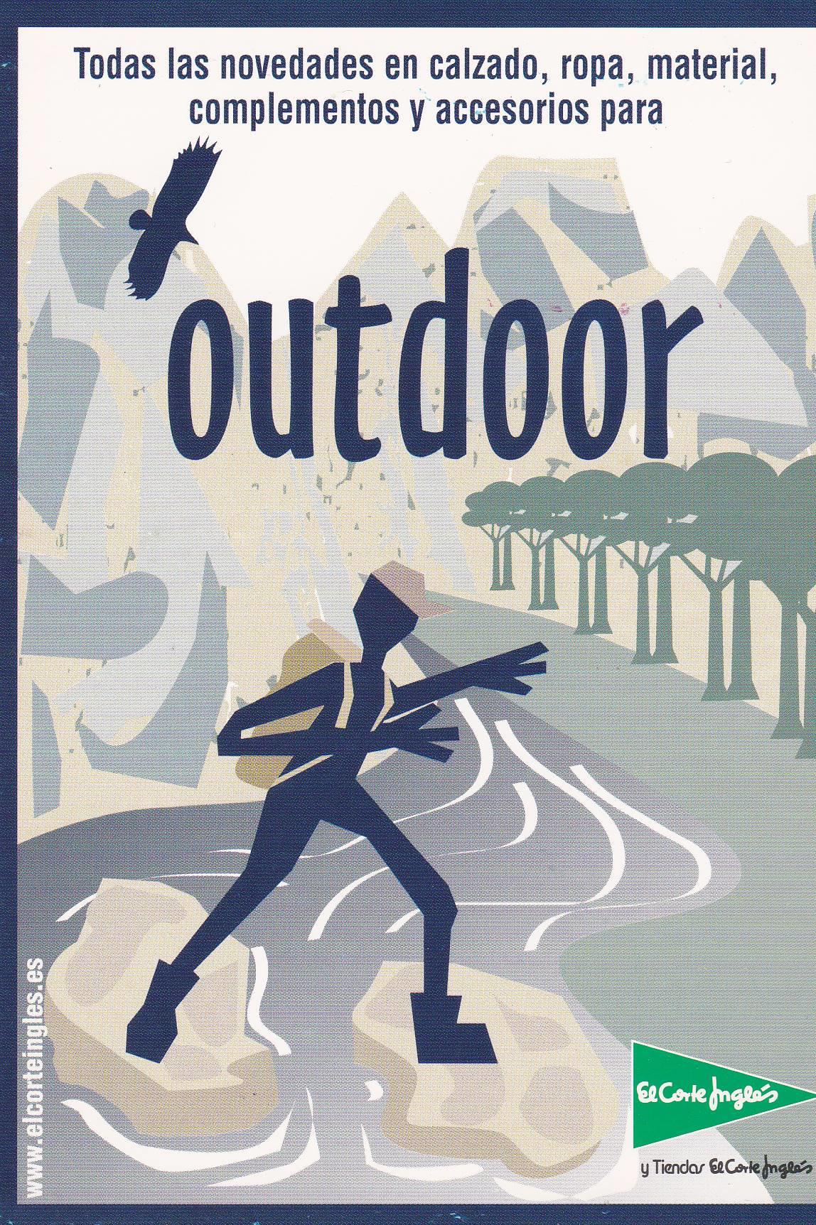 POSTAL B11333: EL CORTE INGLES: OUTDOOR