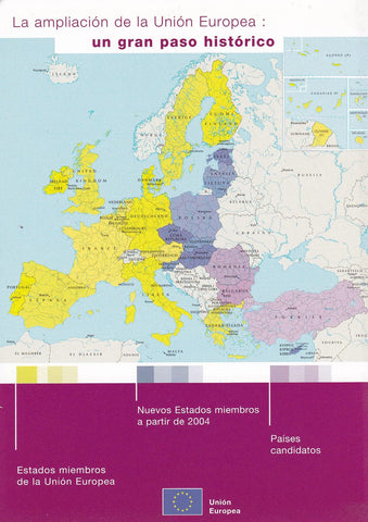 POSTAL B11335: UE: NUEVOS ESTADOS MIEMBROS DE LA UE A PARTIR DEL 2004