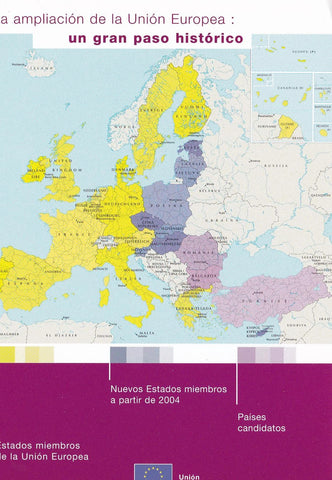 POSTAL B11336: UE: NUEVOS ESTADOS MIEMBROS DE LA UE A PARTIR DEL 2005