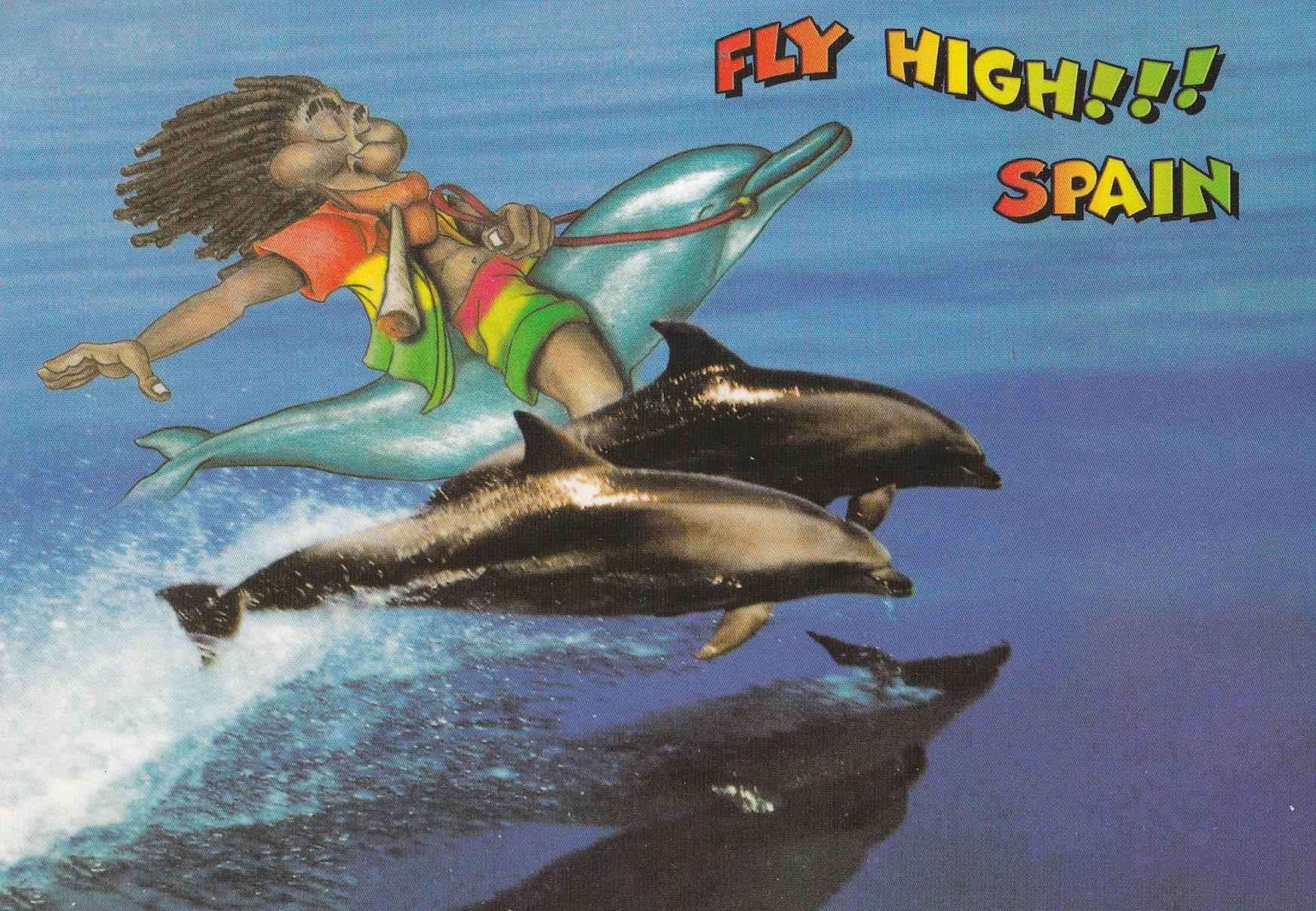 POSTAL B11366: FLY HIGH SPAIN. POSTAL PROMOCIONAL