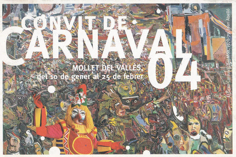 POSTAL B11387: CARNAVAL 04 MOLLET DEL VALLES