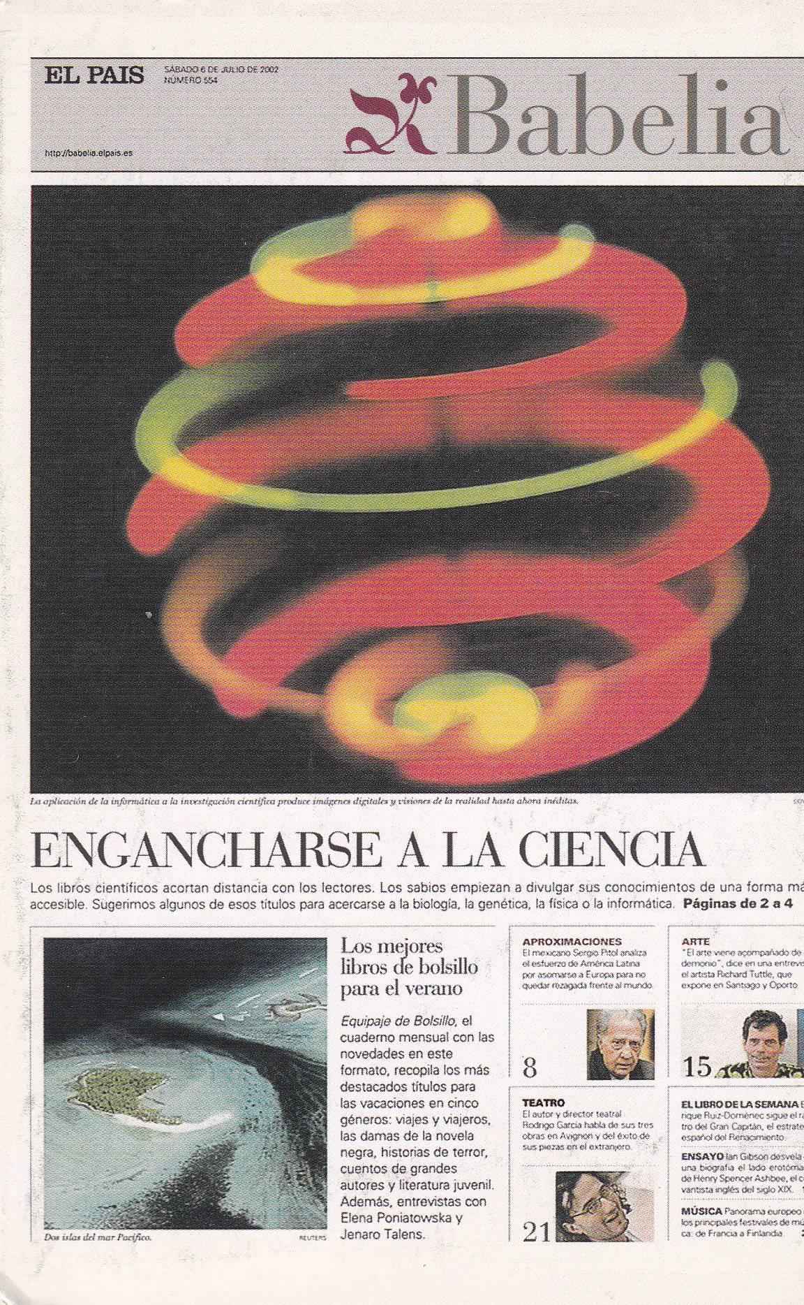 POSTAL B11409: EL PAIS: BABELIA