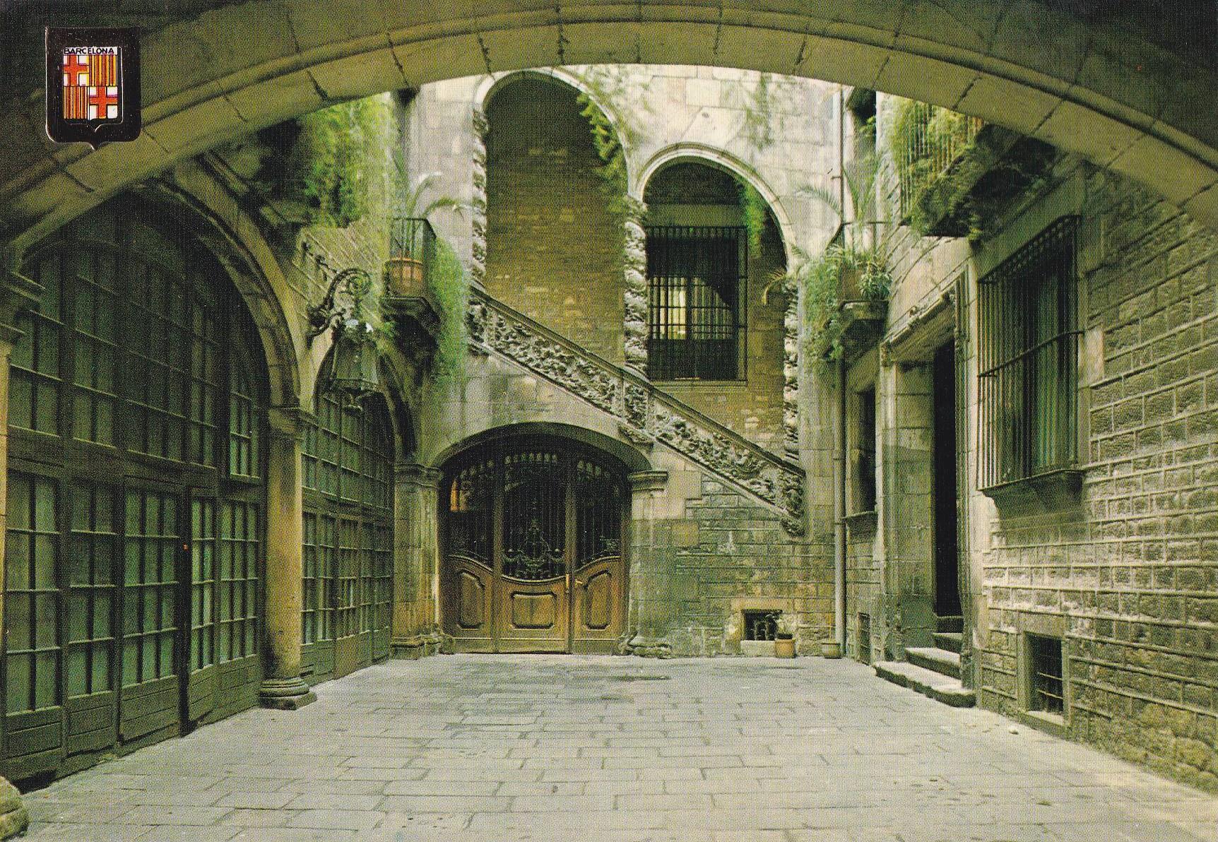 POSTAL B11446: BARCELONA: PALAU DALMASES