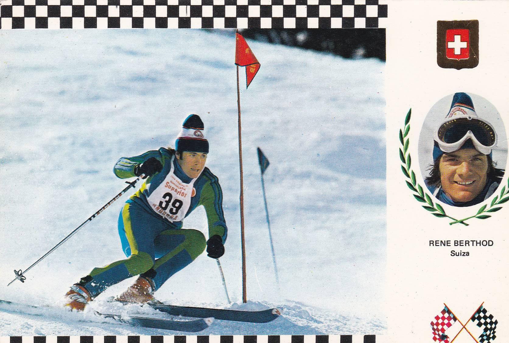 POSTAL B11448: SERIE ESQUI. ESCUDO DE ORO