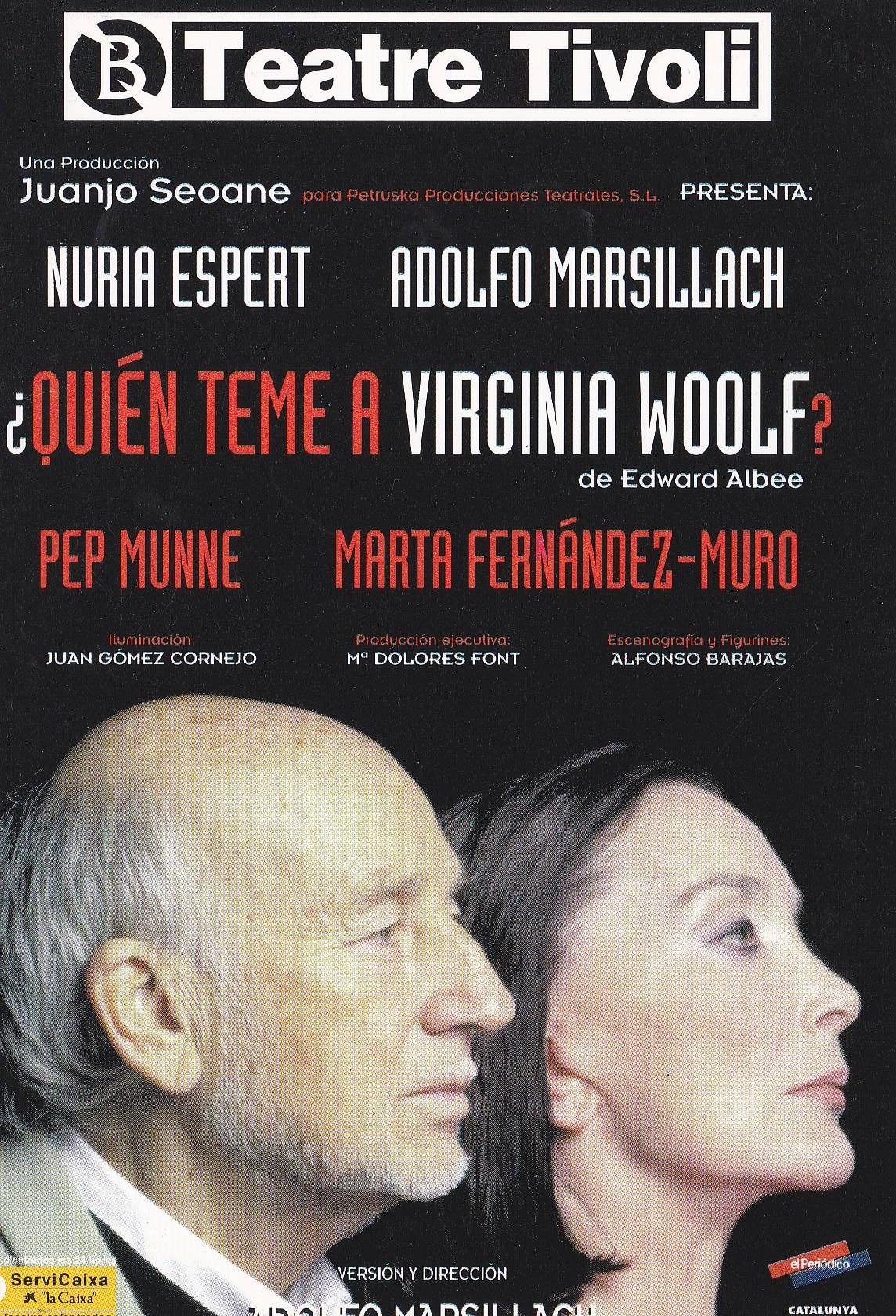 POSTAL B11501: TEATRO TIVOLI: QUIEN TEME A VIRGINIA WOOLF