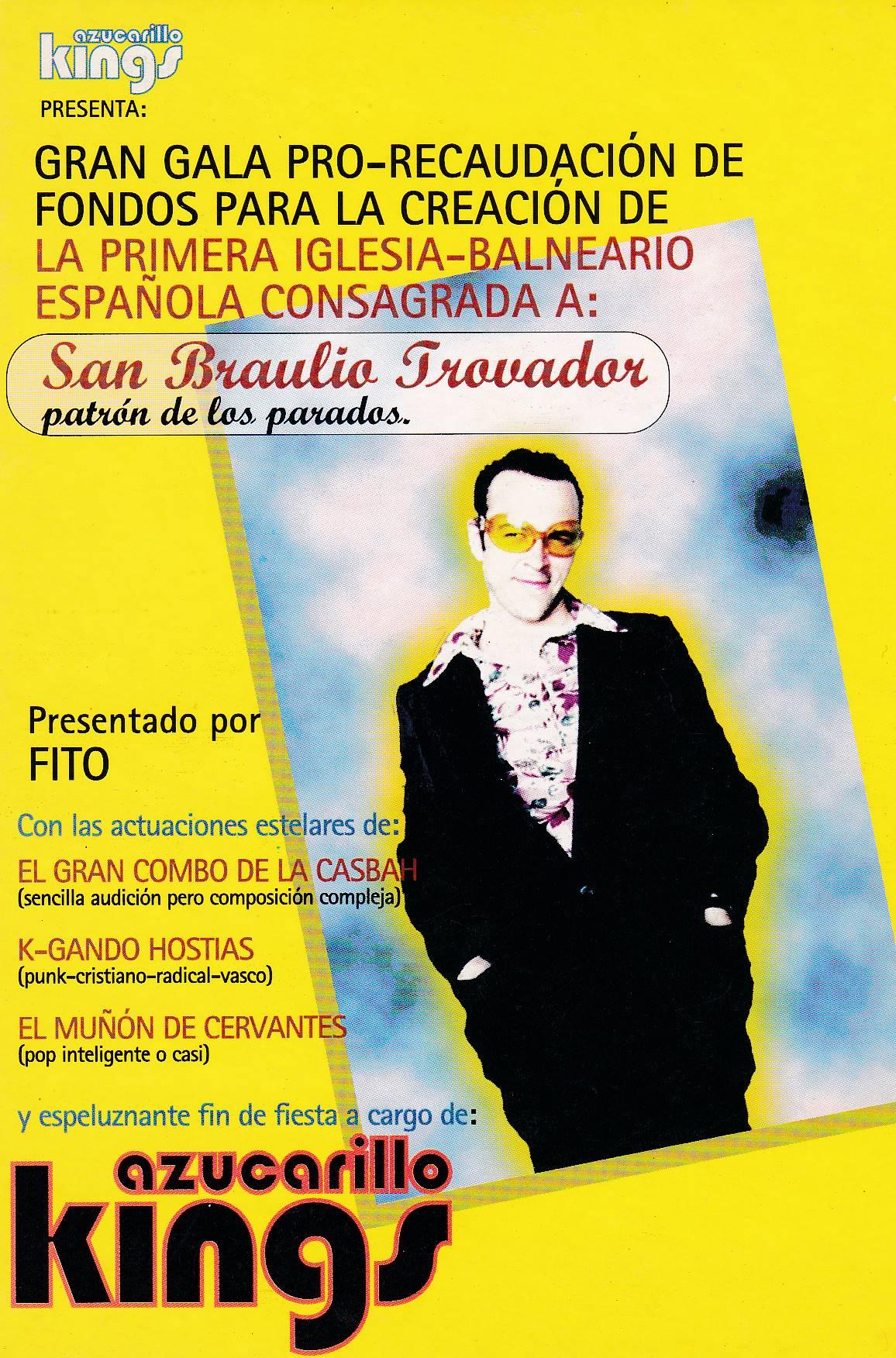 POSTAL B11518: AZUCARILLO KINGS: AGENDA CONCIERTOS