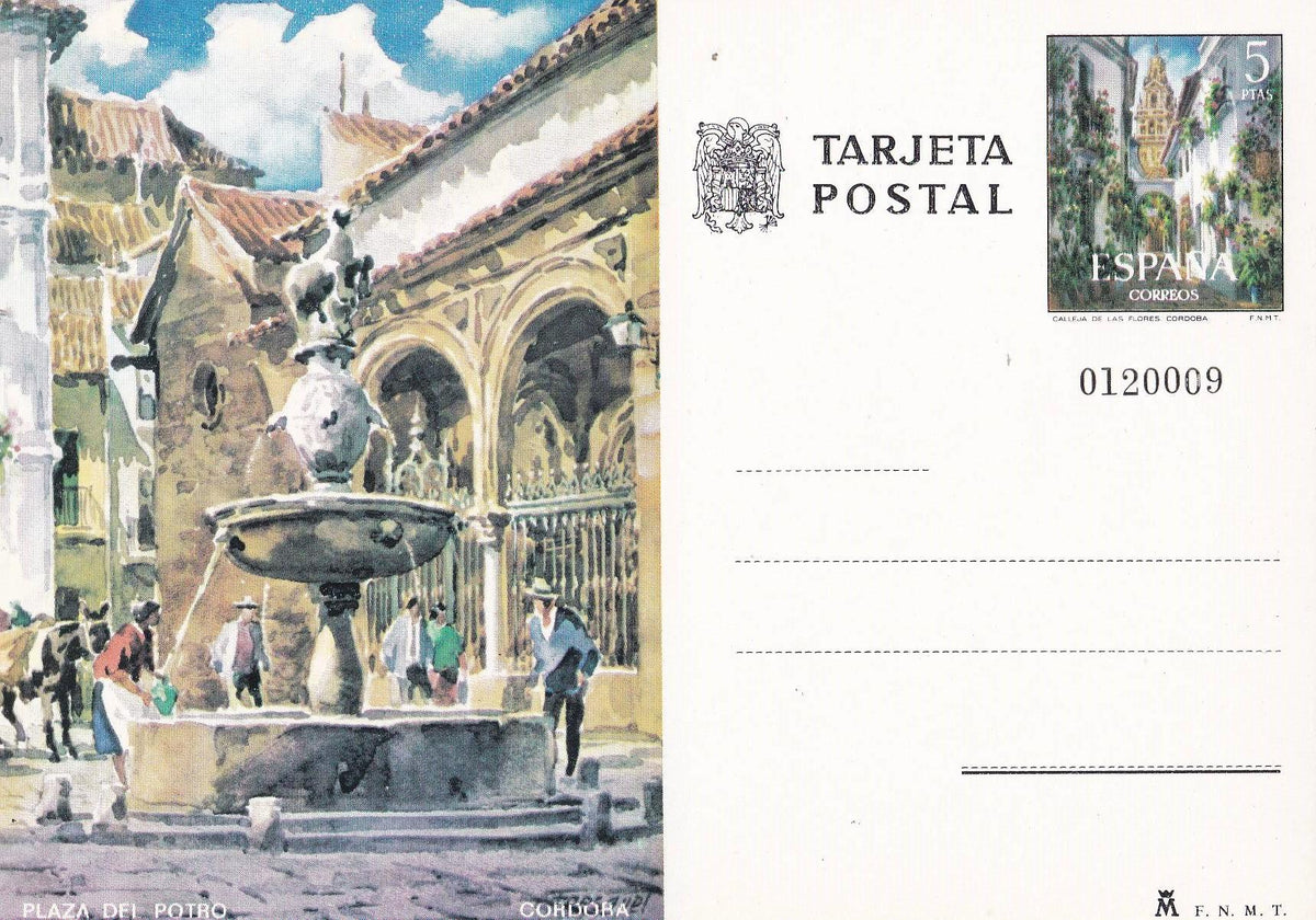 POSTAL B11537: Plaza del Potro de Cordoba