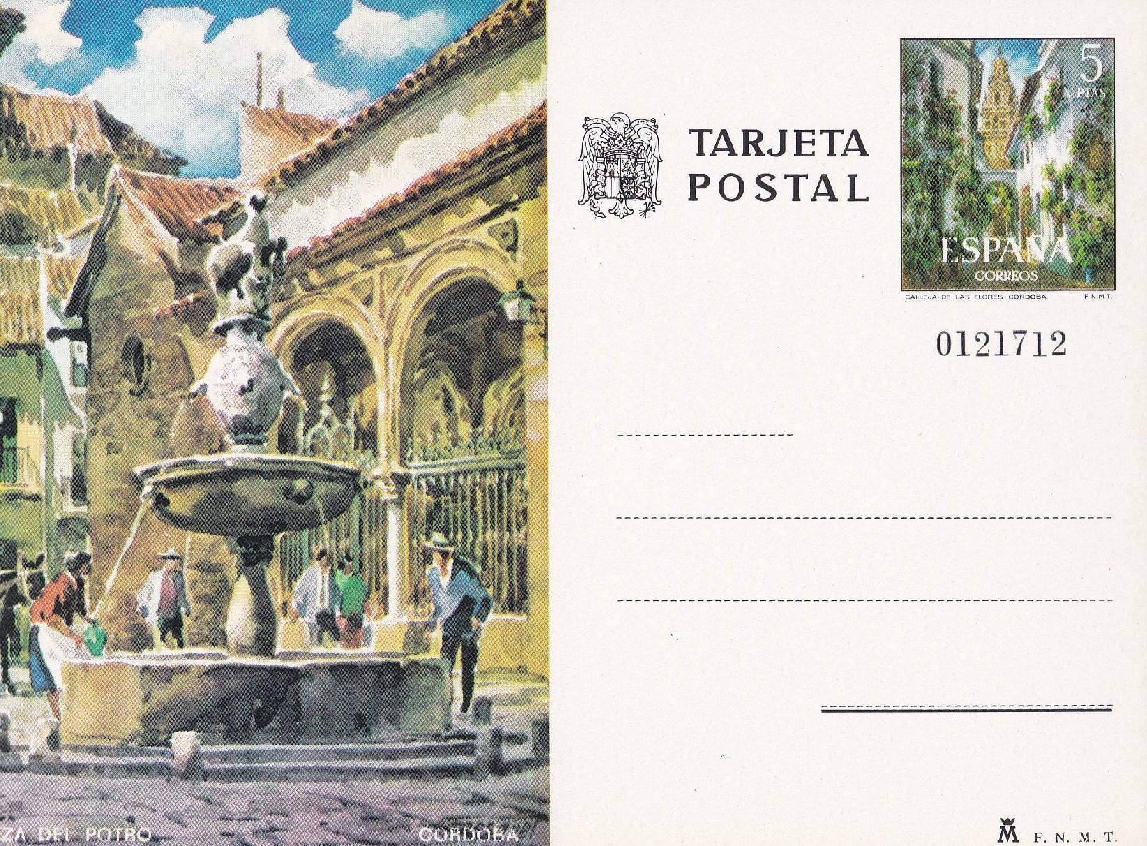 POSTAL B11539: Plaza del Potro de Cordoba