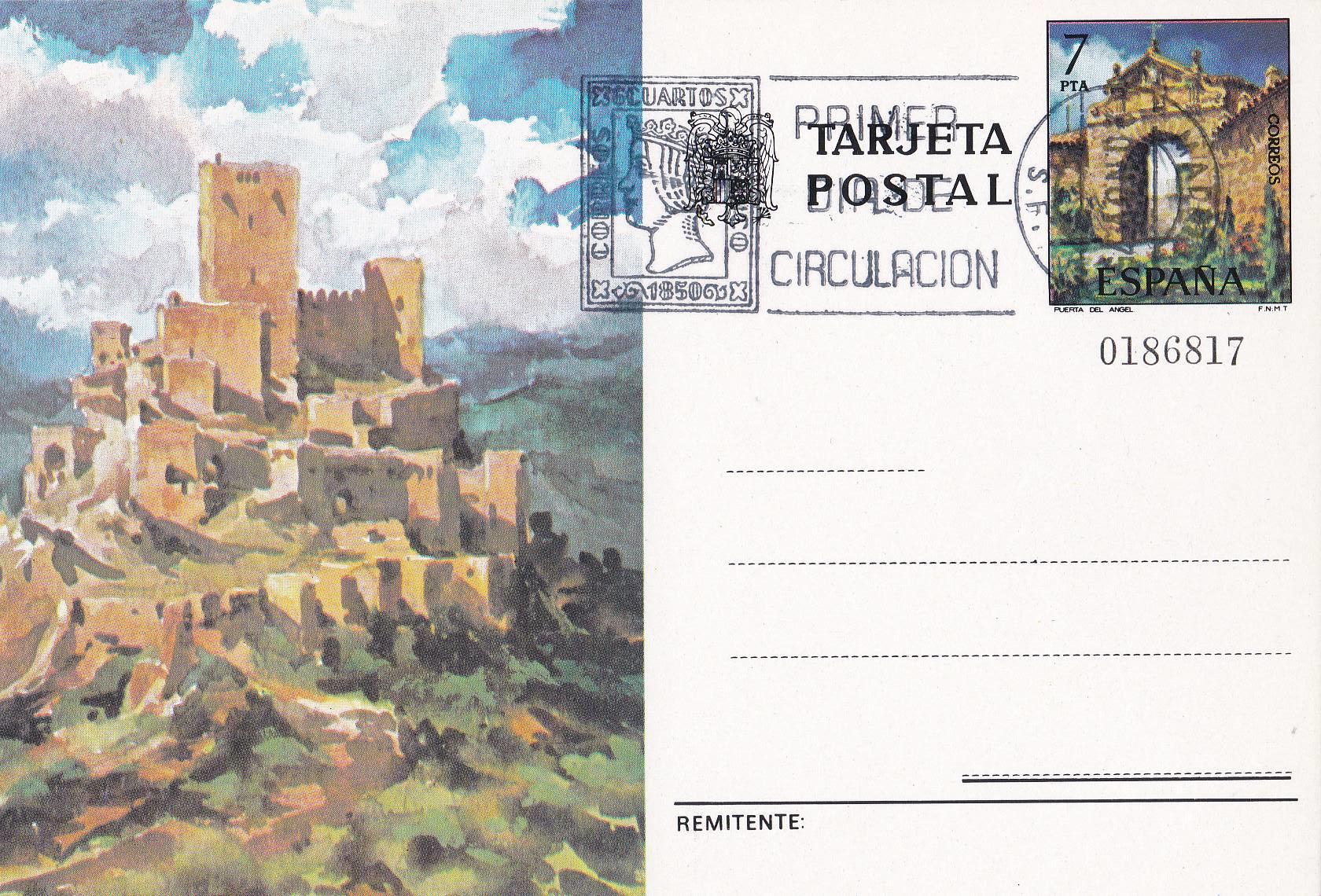 POSTAL B11548: Castillo de Santa Catalina en Jaen