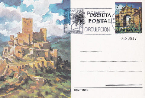 POSTAL B11548: Castillo de Santa Catalina en Jaen