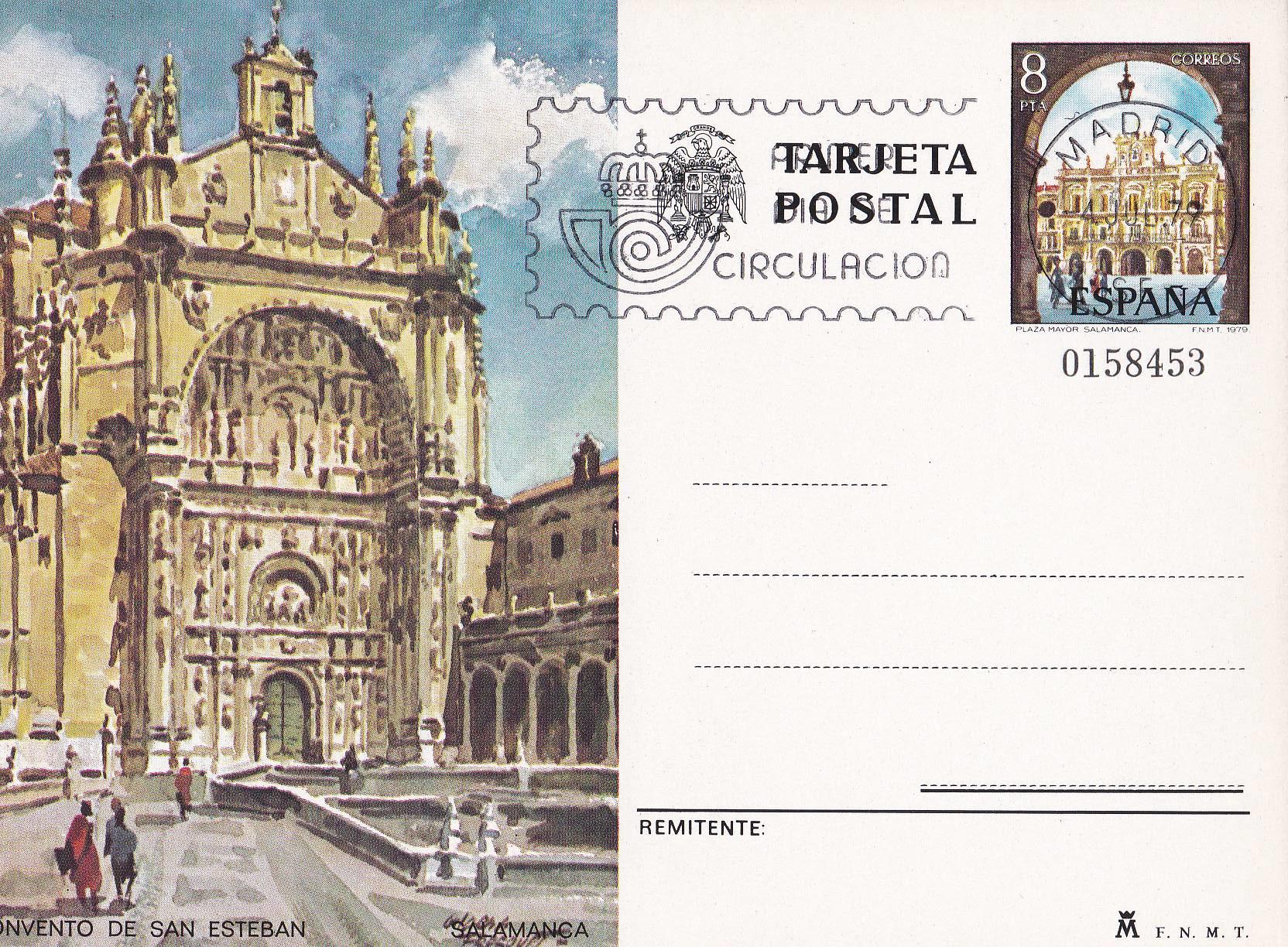 POSTAL B11555: Convento de San Esteban en Salamanca