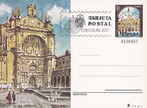 POSTAL B11555: Convento de San Esteban en Salamanca