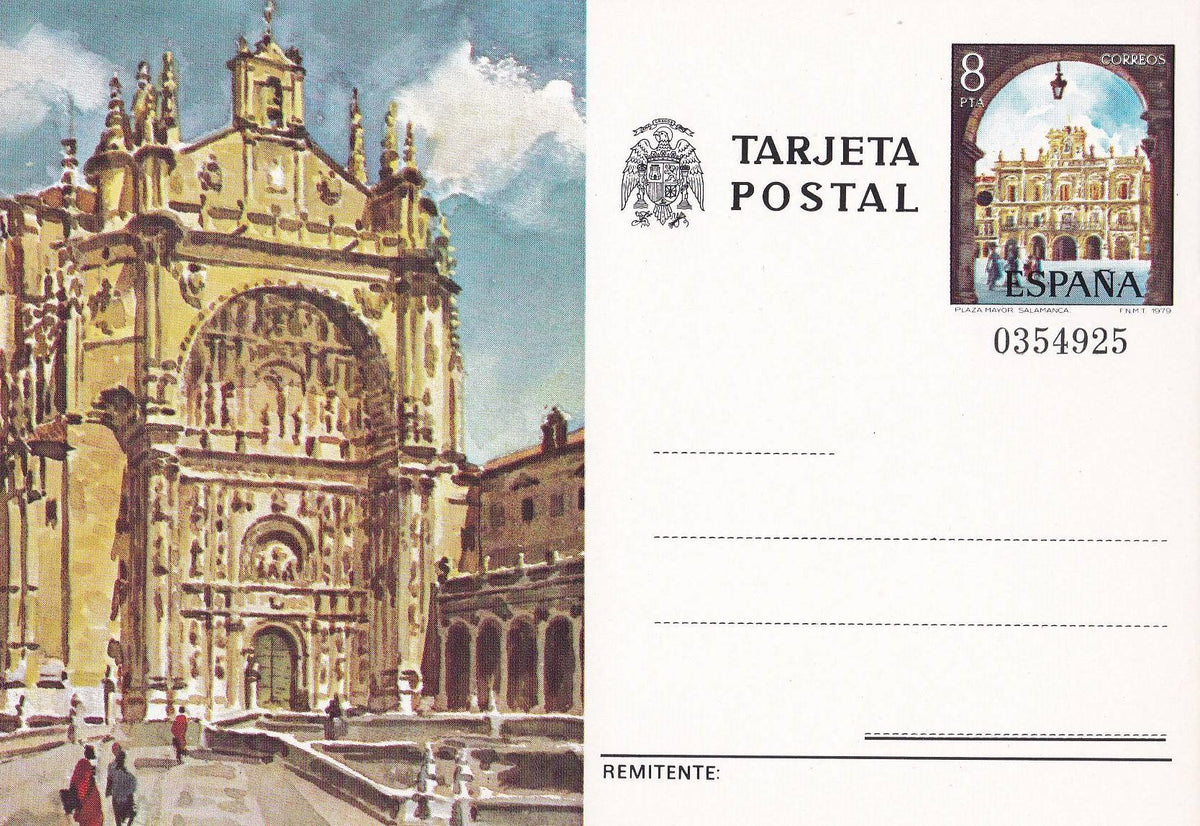 POSTAL B11556: Convento de San Esteban en Salamanca