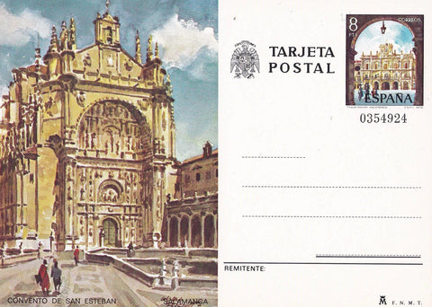 POSTAL B11557: Convento de San Esteban en Salamanca