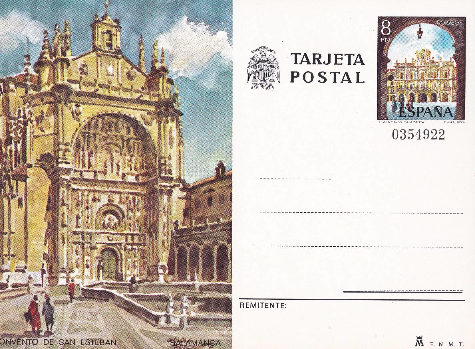 POSTAL B11559: Convento de San Esteban en Salamanca