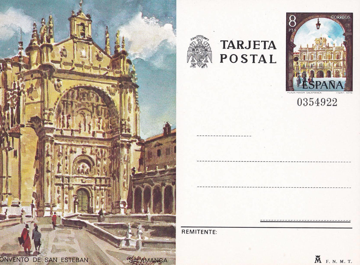 POSTAL B11559: Convento de San Esteban en Salamanca