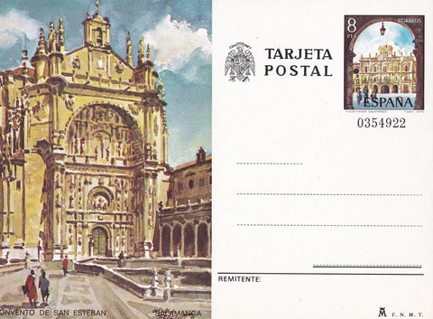 POSTAL B11559: Convento de San Esteban en Salamanca