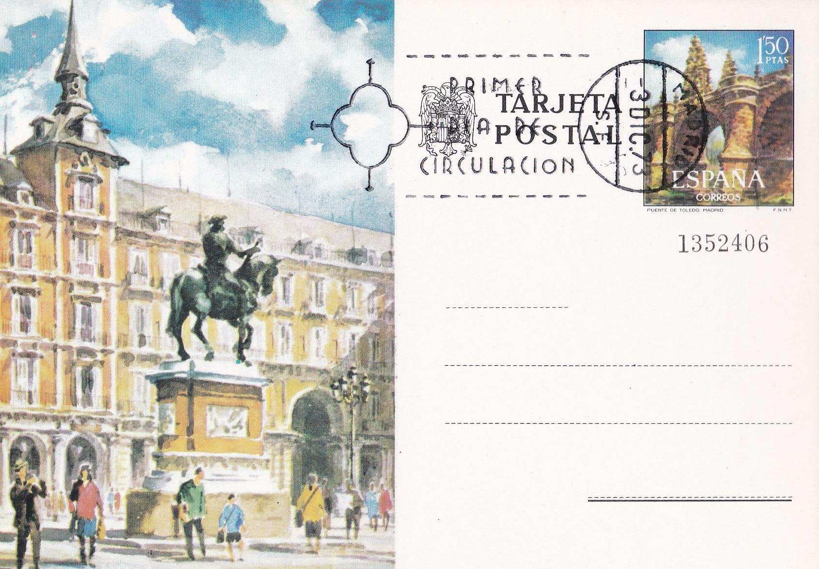 POSTAL B11568:  Plaza Mayor de Madrid