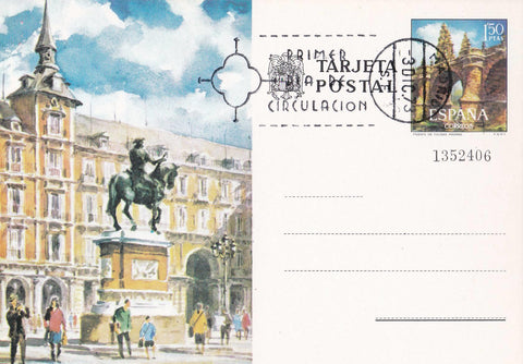 POSTAL B11568:  Plaza Mayor de Madrid