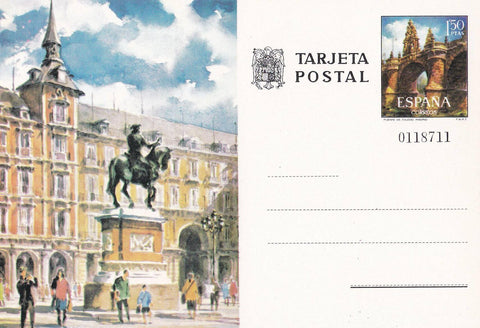 POSTAL B11570: Plaza Mayor de Madrid