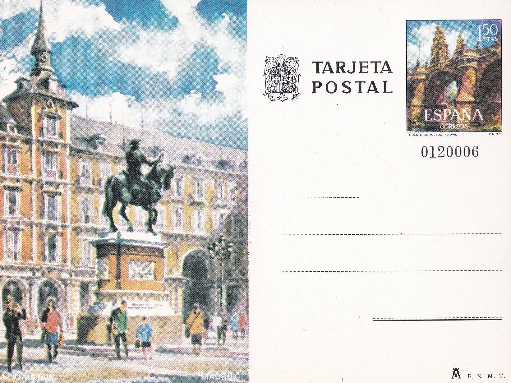 POSTAL B11571: Plaza Mayor de Madrid