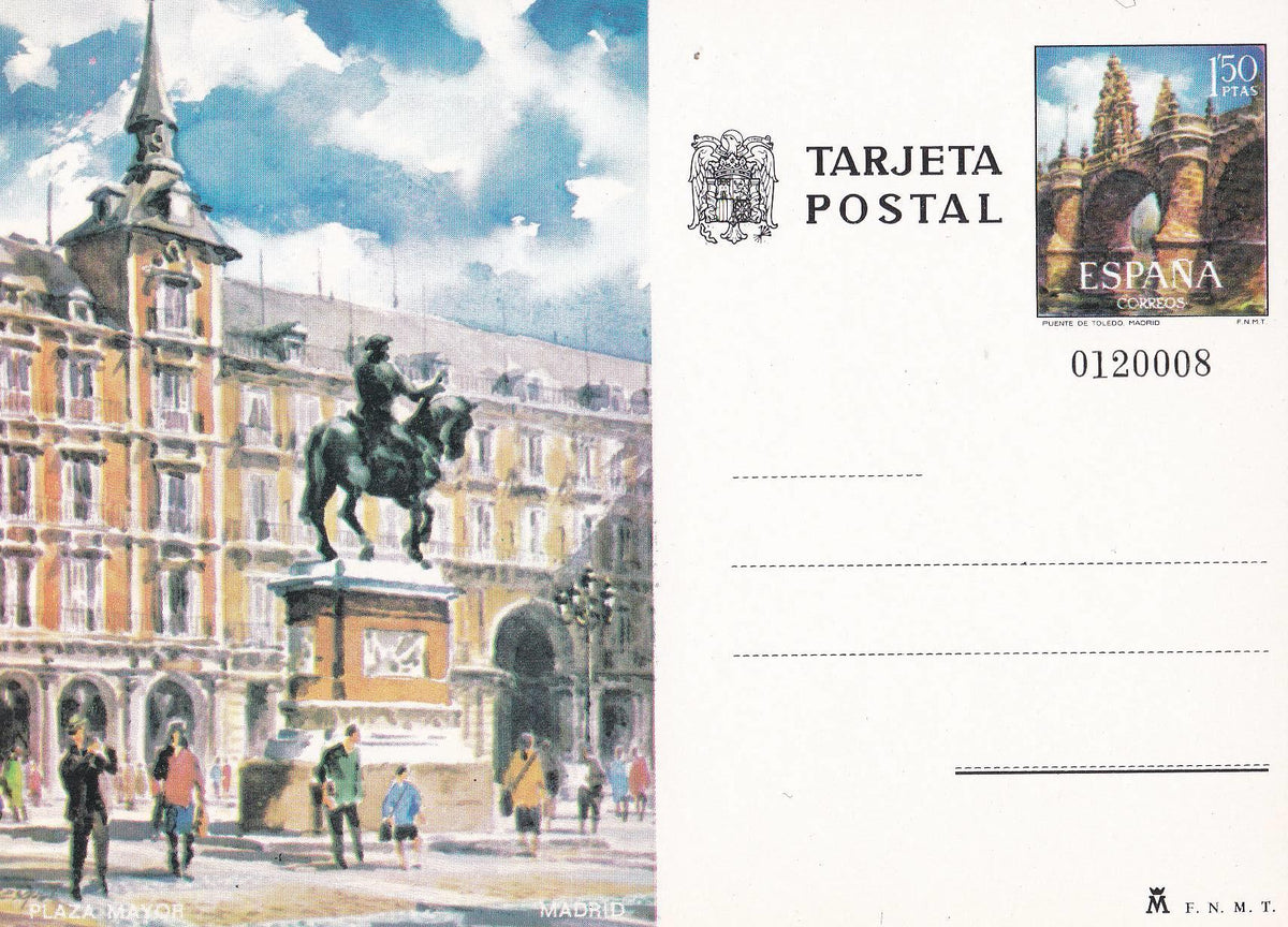 POSTAL B11573: Plaza Mayor de Madrid