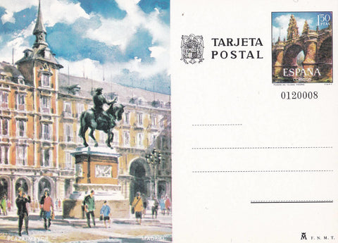 POSTAL B11573: Plaza Mayor de Madrid