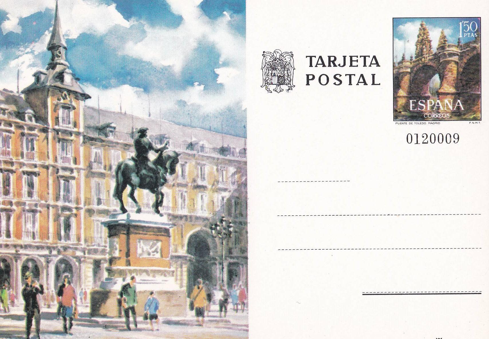 POSTAL B11574: Plaza Mayor de Madrid