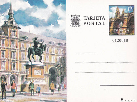 POSTAL B11575: Plaza Mayor de Madrid