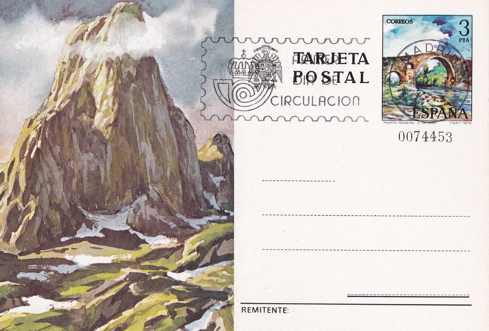 POSTAL B11576: Naranjo de Bulnes