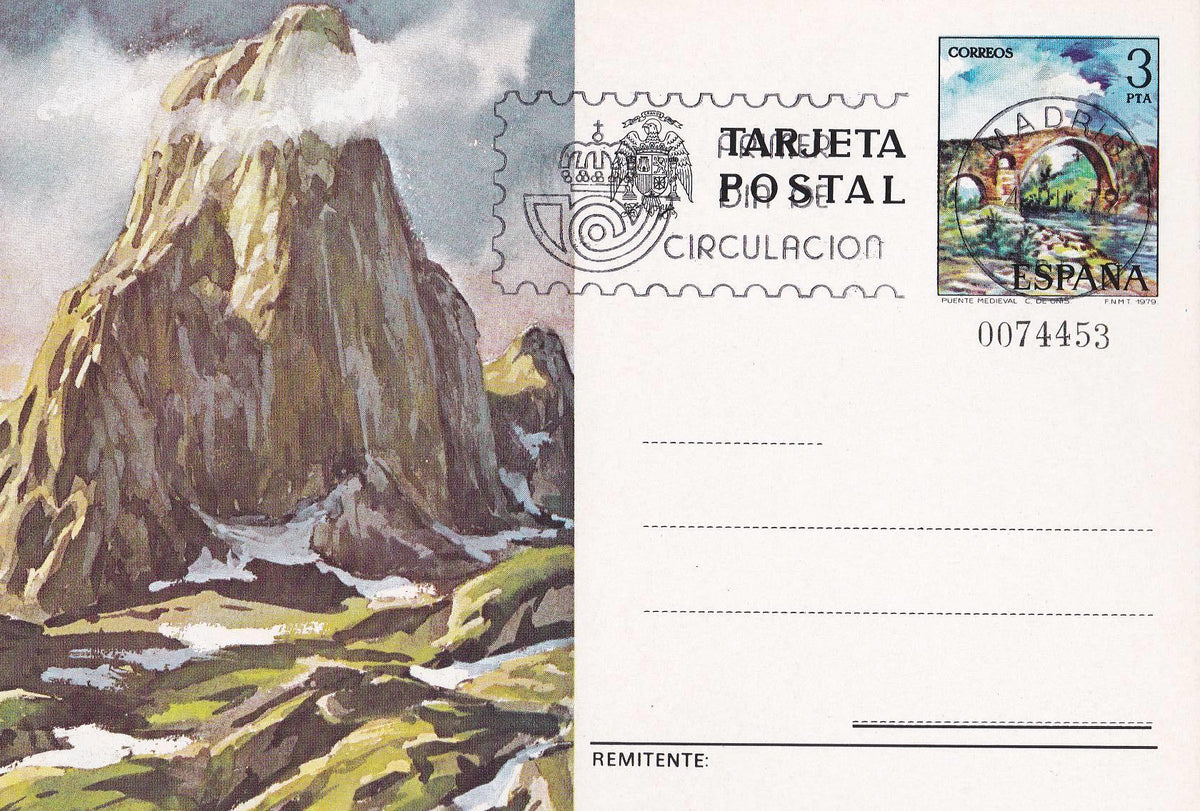 POSTAL B11576: Naranjo de Bulnes