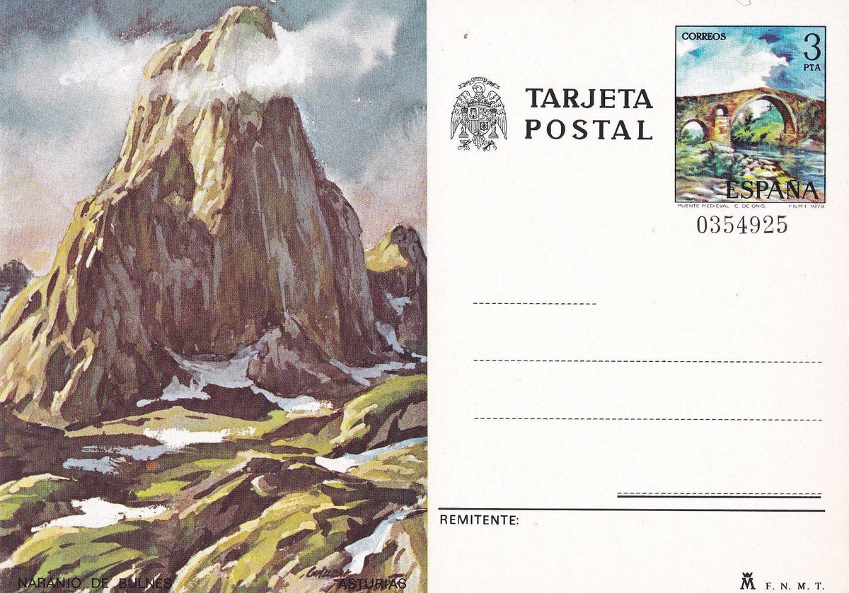 POSTAL B11577: Naranjo de Bulnes