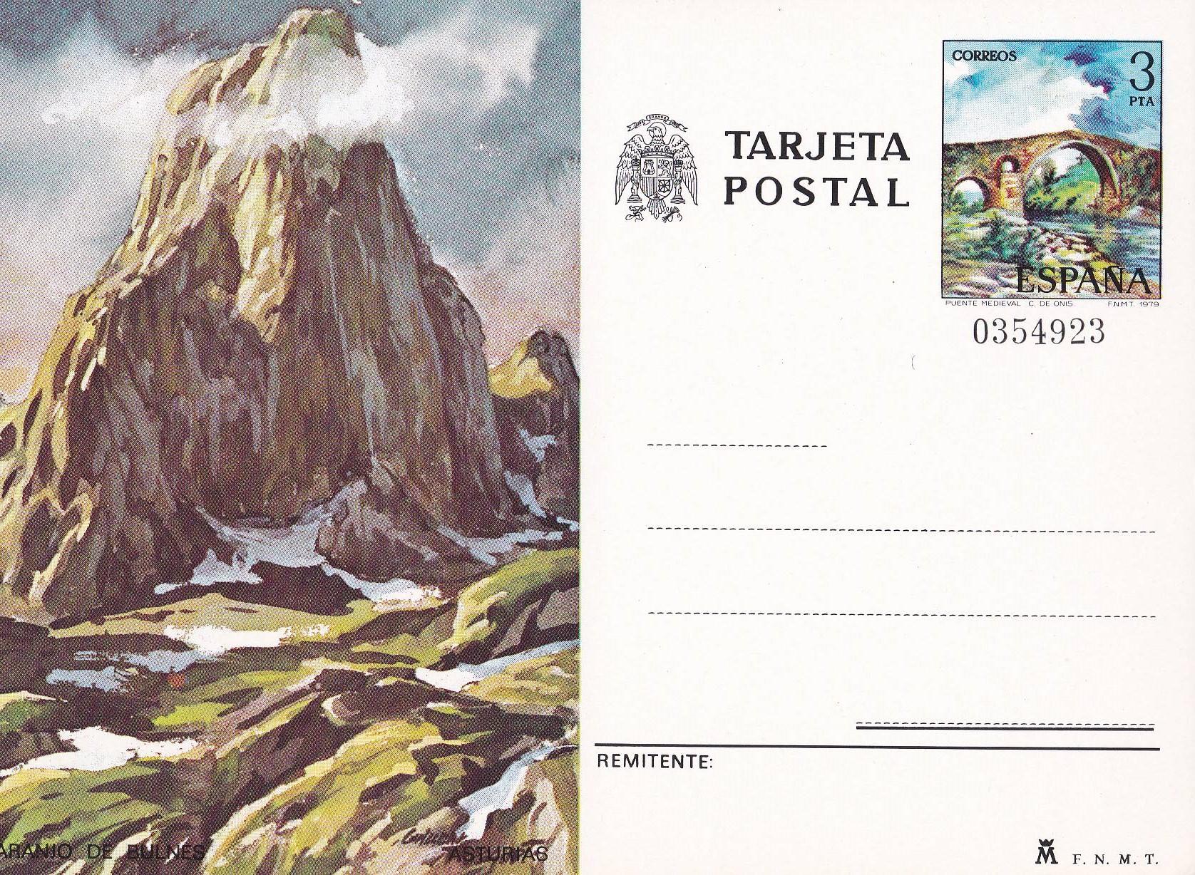 POSTAL B11579: Naranjo de Bulnes