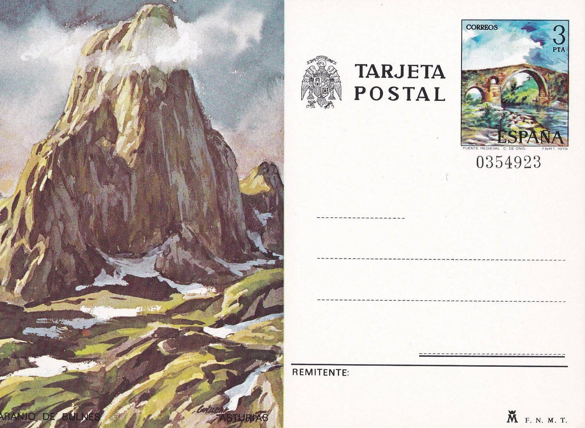POSTAL B11579: Naranjo de Bulnes