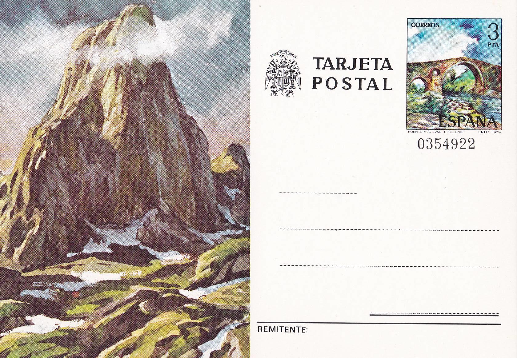 POSTAL B11580: Naranjo de Bulnes