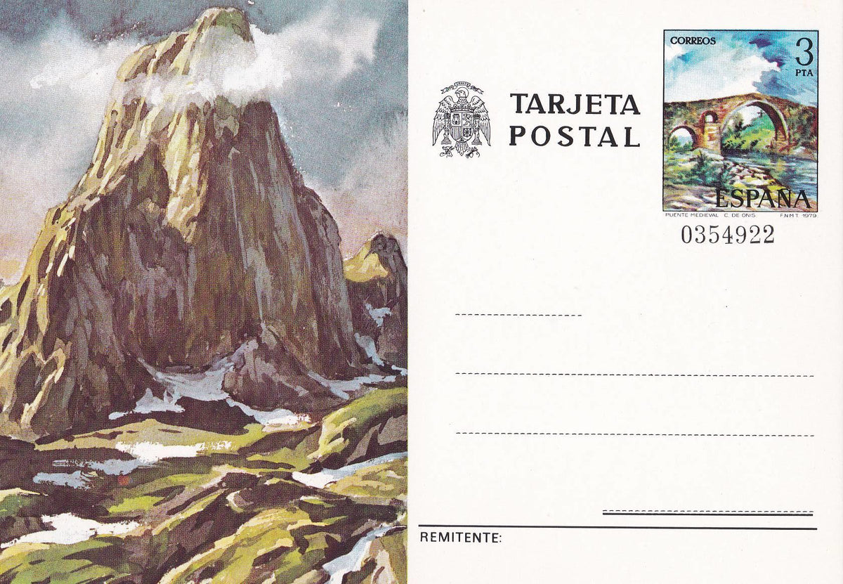 POSTAL B11580: Naranjo de Bulnes