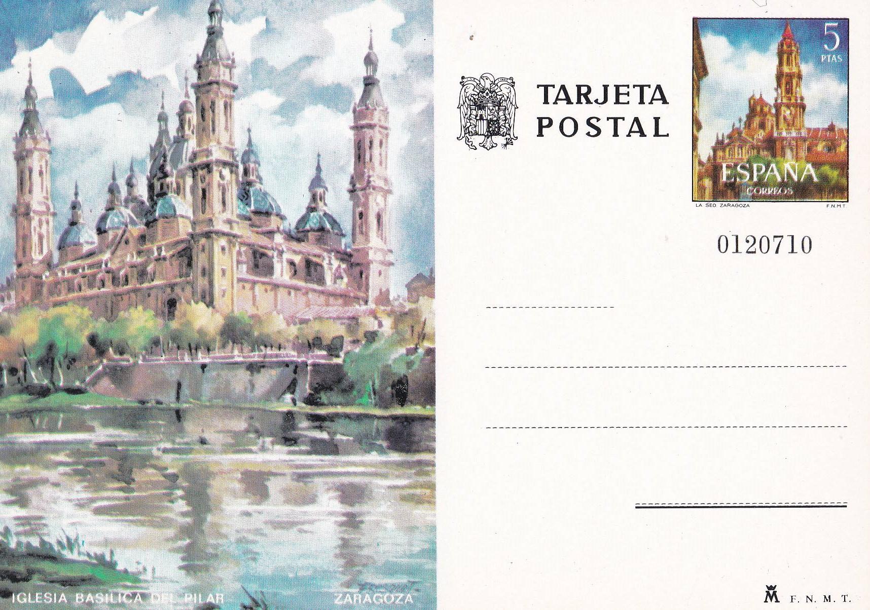 POSTAL B11581: Basilica de El Pilar de Zaragoza