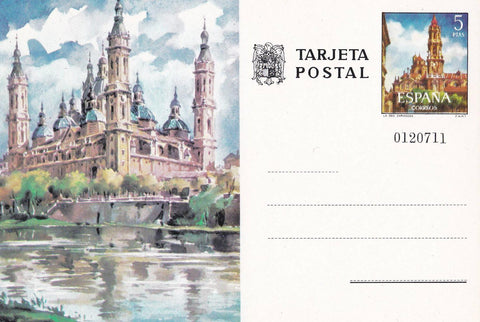 POSTAL B11582: Basilica de El Pilar de Zaragoza