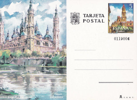 POSTAL B11583: Basilica de El Pilar de Zaragoza