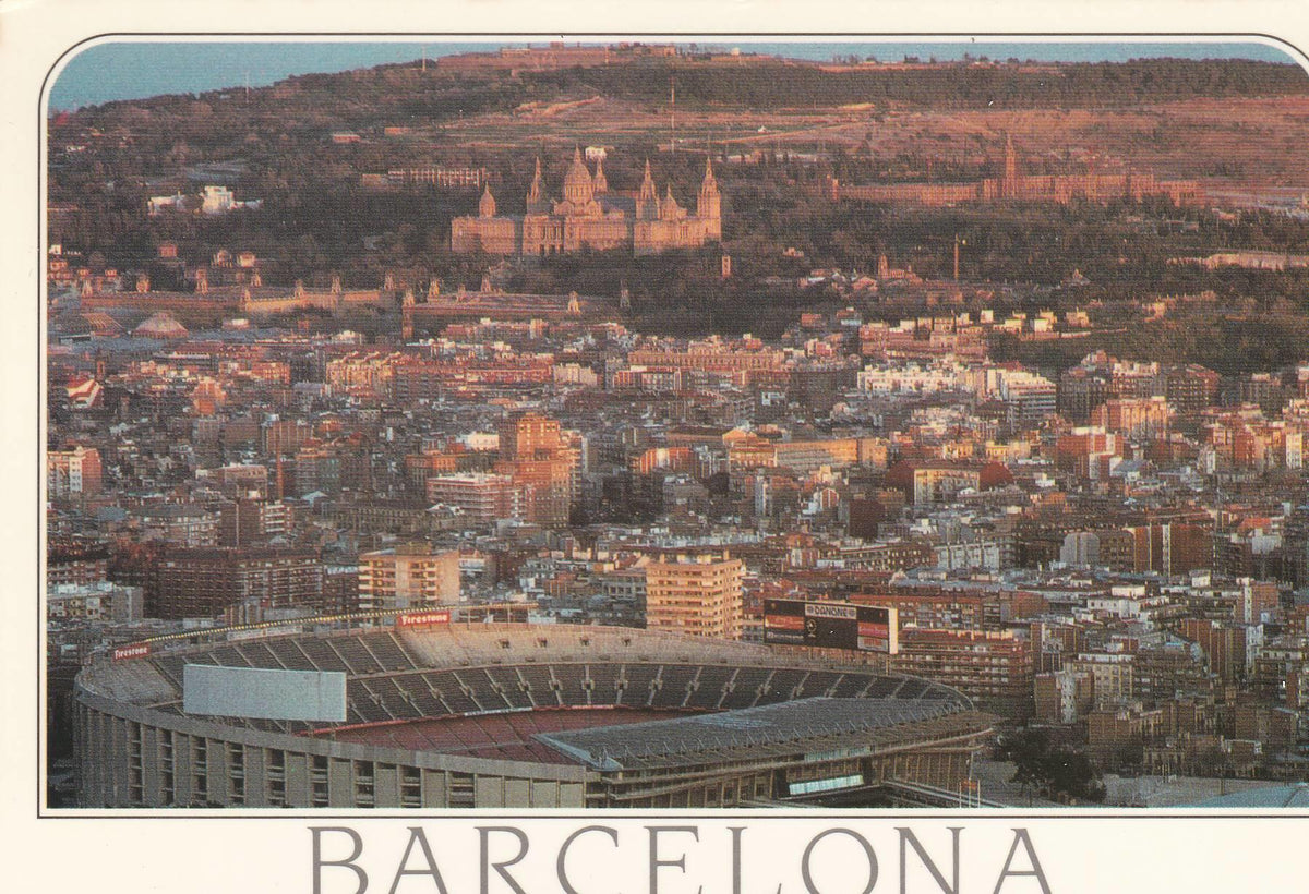 POSTAL B11600: BARCELONA: VISTA PANORAMICA DE LA CIUDAD
