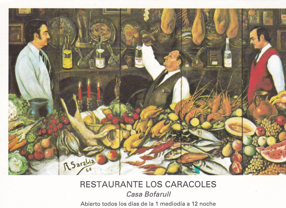 POSTAL B11604: RESTAURANTE LOS CARACOLES. BARCELONA