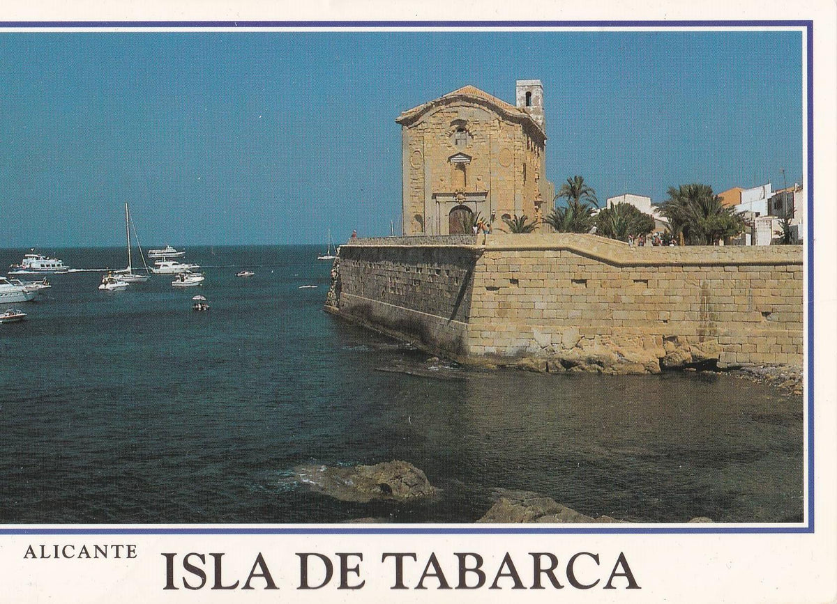 POSTAL B11613: ALICANTE: ISLA TABARCA