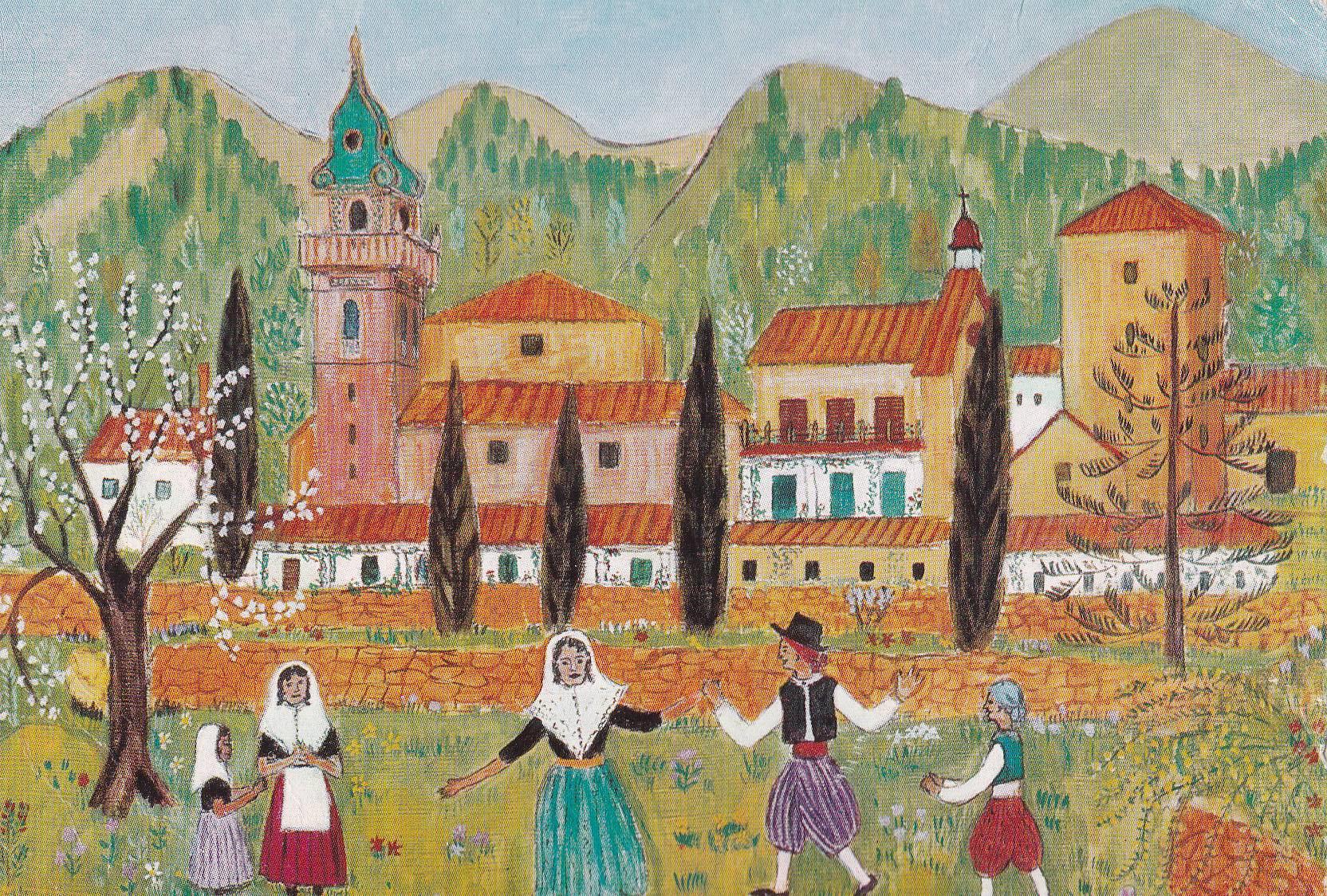 POSTAL B11614: VALLDEMOSA: LA CARTUJA