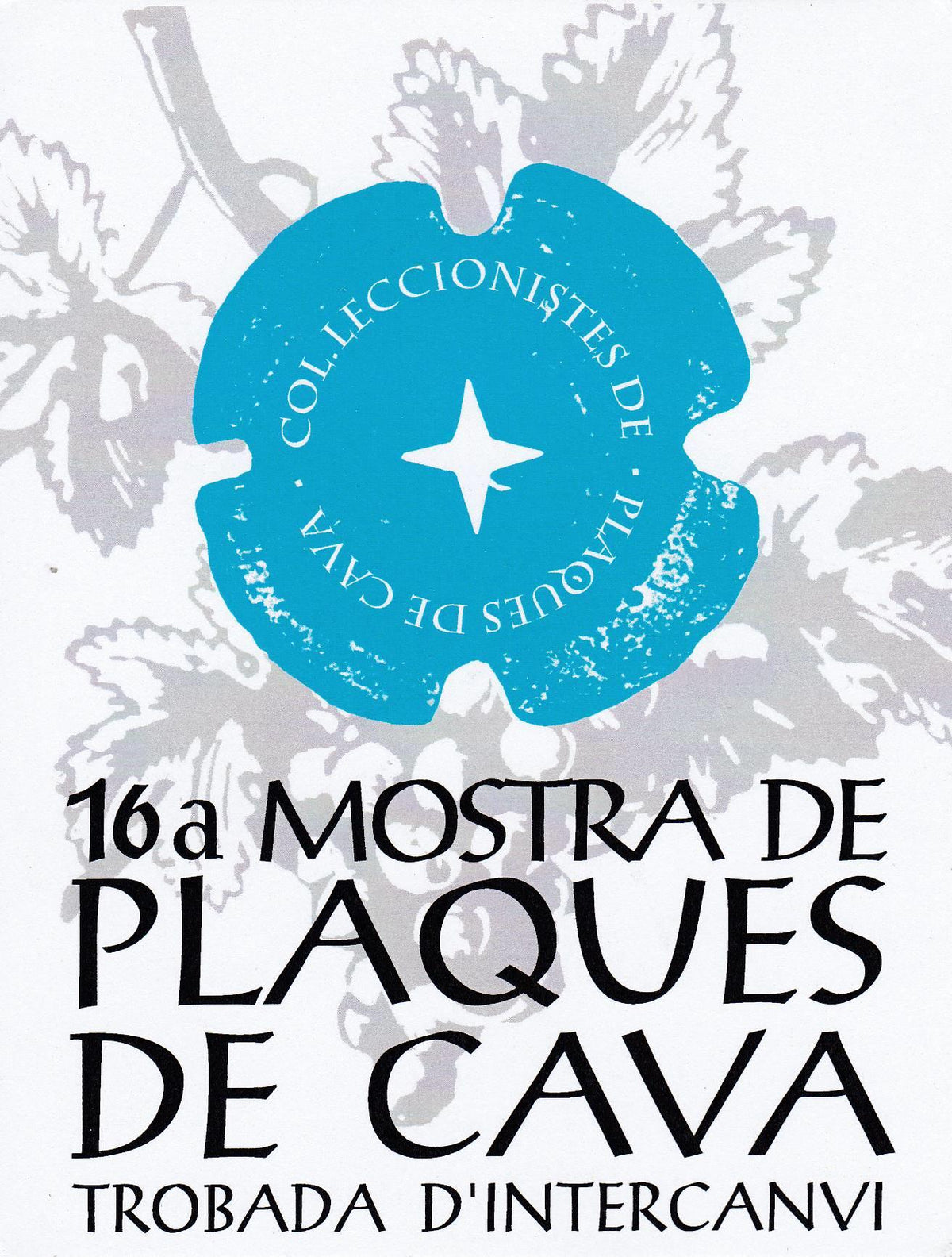 POSTAL B11617: COLECIONISTAS PLACAS DE CAVA. 16 MUESTRA